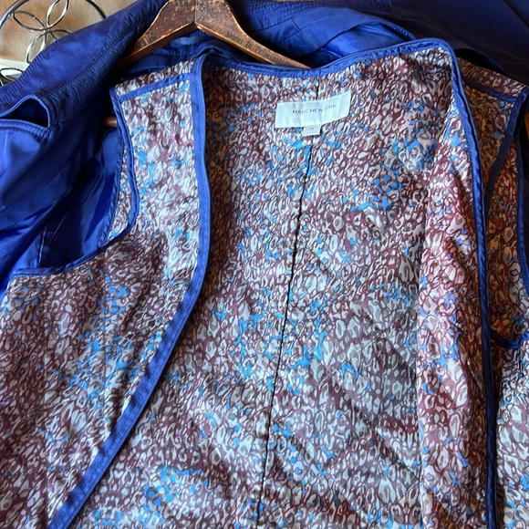 Marc New York raincoat marine blue size M - Picture 6 of 6